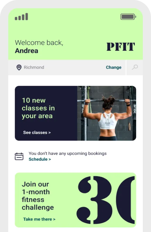 Fitness-multiple-location-management
